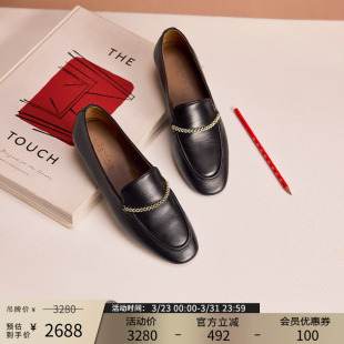 正流行舒适休闲真皮女单鞋 子女款 93604 帕翠亚2025春夏鞋 Patricia