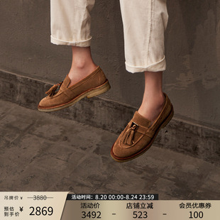 帕翠亚西班牙原产秋冬牛反绒舒适乐福女鞋 Patricia 63803