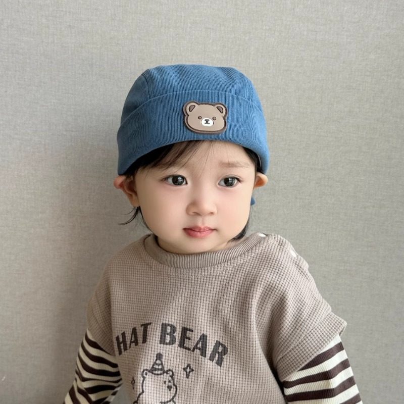 宝宝帽子春秋款男女儿童地主帽婴儿海盗帽可爱秋冬季小童保暖洋气