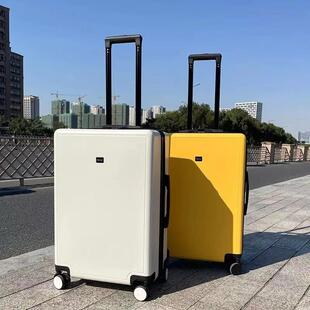22寸超轻行李箱出口日本登机超轻静音万向轮女24寸密码拉链拉杆箱