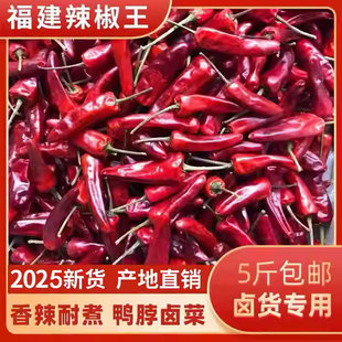 精品福建辣椒王5斤卤味鸭货现捞鸭脖专用辣椒王干辣椒朝天椒