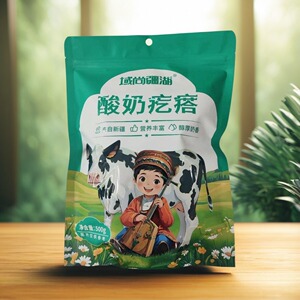 新疆特产酸奶疙瘩驼奶疙瘩奶块独立包装奶酪500g袋装奶条奶棒