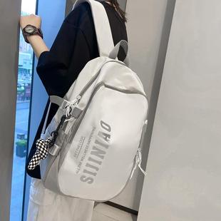 双肩背包 高中生女士书包初中女生大容量高颜值防水耐脏2025新款