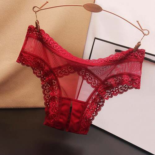 Women's Low-Rise Mesh Panty - Soft  Stretchy  Lightweight