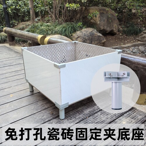瓷砖种植箱转角架空底座