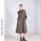Jane 简约通勤连衣裙杉卡其DLY41004 新款 express 简表达24年冬季