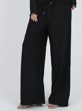 Jane express/简表达24年秋季新款休闲裤百搭通勤QKZ41007