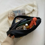 Вместительный и большой шоппер, небольшая универсальная сумка через плечо, осенний