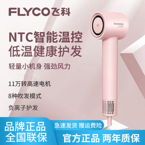 飞科吹风机家用高速恒温护发静音
