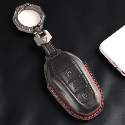 适用于标致雪铁龙CX6钥匙套C5云逸DS高档爱丽舍C4世嘉C3L壳3008扣