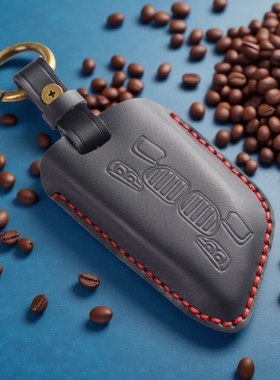 适用于宝马钥匙套刀锋纯手工制作真皮汽车钥匙保护壳扣复古漏标