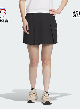 Adidas/阿迪达斯正品W AR SKORTS女士户外运动徒步裙裤IS0307