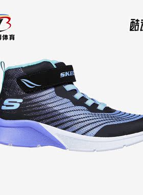 Skechers/斯凱奇正品秋季新款大童运动加绒魔术贴休闲短靴303070L