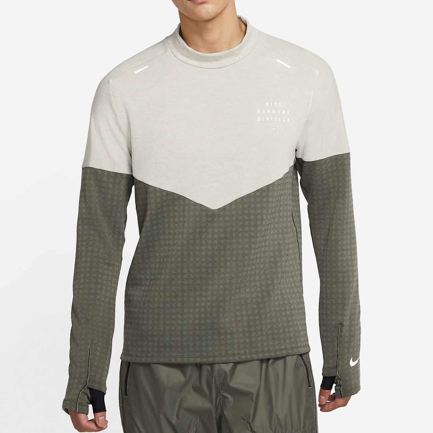 nike/耐克正品run division wool 男子新款运动跑步上衣 cu7875