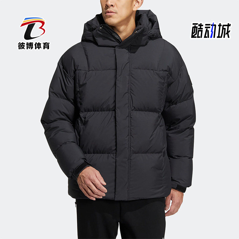 Adidas/阿迪达斯正品GD PUFFY户外男女同款保暖运动羽绒服 HN2134