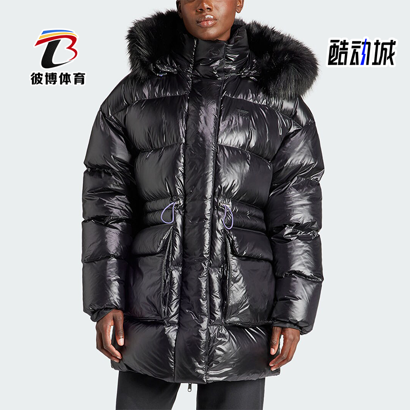 阿迪达斯正品女子保暖羽绒服