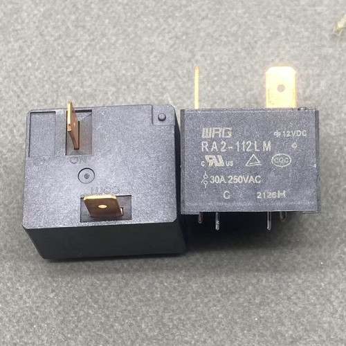 包邮全新原装 WRG 12VDC RA2-112LM 30A250VAC 现货4脚铜片继电器