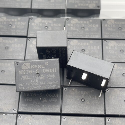 全新原装MKT6-S-06DH 继电器 16A 6V 6VDC 4脚同G5CA-1A-E HF7520