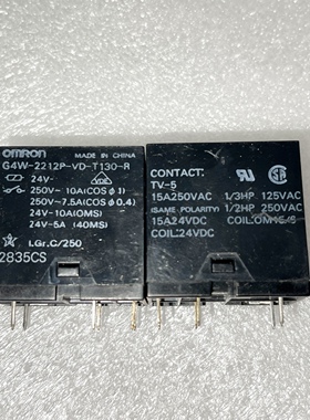 包邮全新 G4W-2212P-VD-T130-R 24VDC 现货继电器 6脚 DC24V 现货