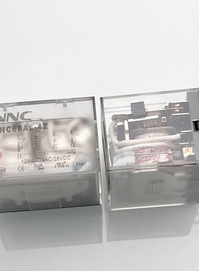 包邮全新原装 NNC68AL-4Z AC220V 现货NNC中间继电器4组转换 220V