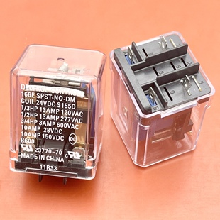 包邮全新原装 166E SPST-NO-DM N0-DM 一常开24VDC继电器13A277VA