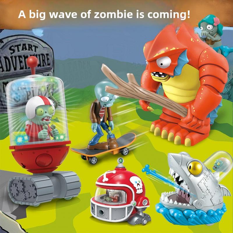 男孩植物大战僵尸玩具的海盗未来炸弹火爆辣椒寒冰豌豆射手坚果植