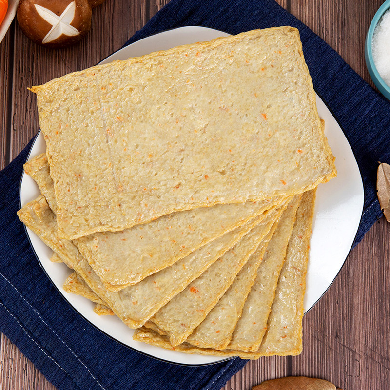 新款韩国正宗安心鱼饼韩式甜不辣鱼饼鱼糕关东煮火锅鱼糕串400g