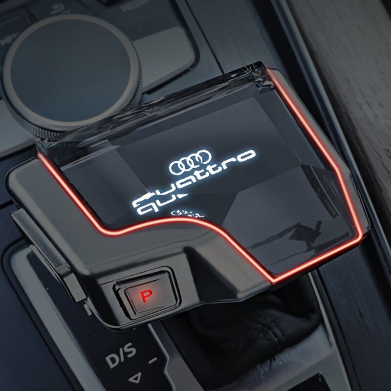 奥迪水晶档把A4L/A5/A6L/A7/Q5L/Q7/A8发光排挡头改装换挡杆总成