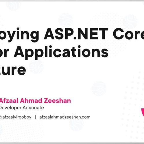 ASP.NET 核心 Blazor 应用程序部署Azure - Afzaal Ahmad Zeeshan