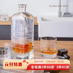 瑞典Orrefors手工水晶玻璃酒杯Street威士忌白兰地香槟杯洋酒壶