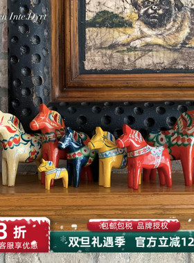 达拉木马摆件艺术本命年马年礼物