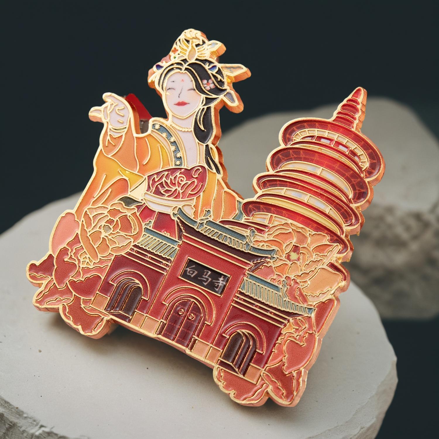 冰箱贴金属磁贴河南崩坏纪念品