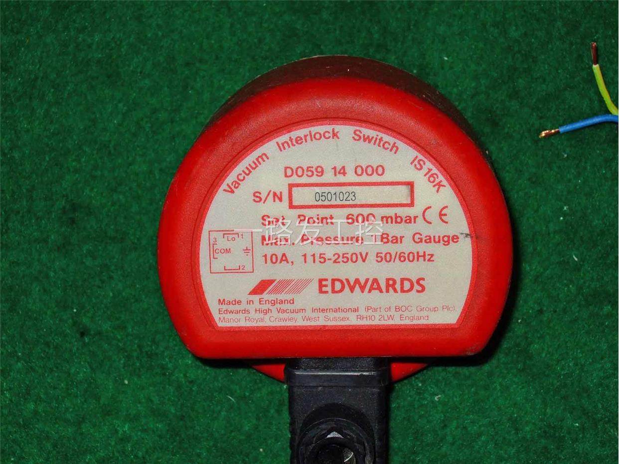 edwards vacuum interlock switch is16k议价