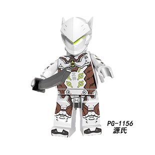 X0230人仔超级英雄守望者先锋PG1156源氏拼装 积木玩具
