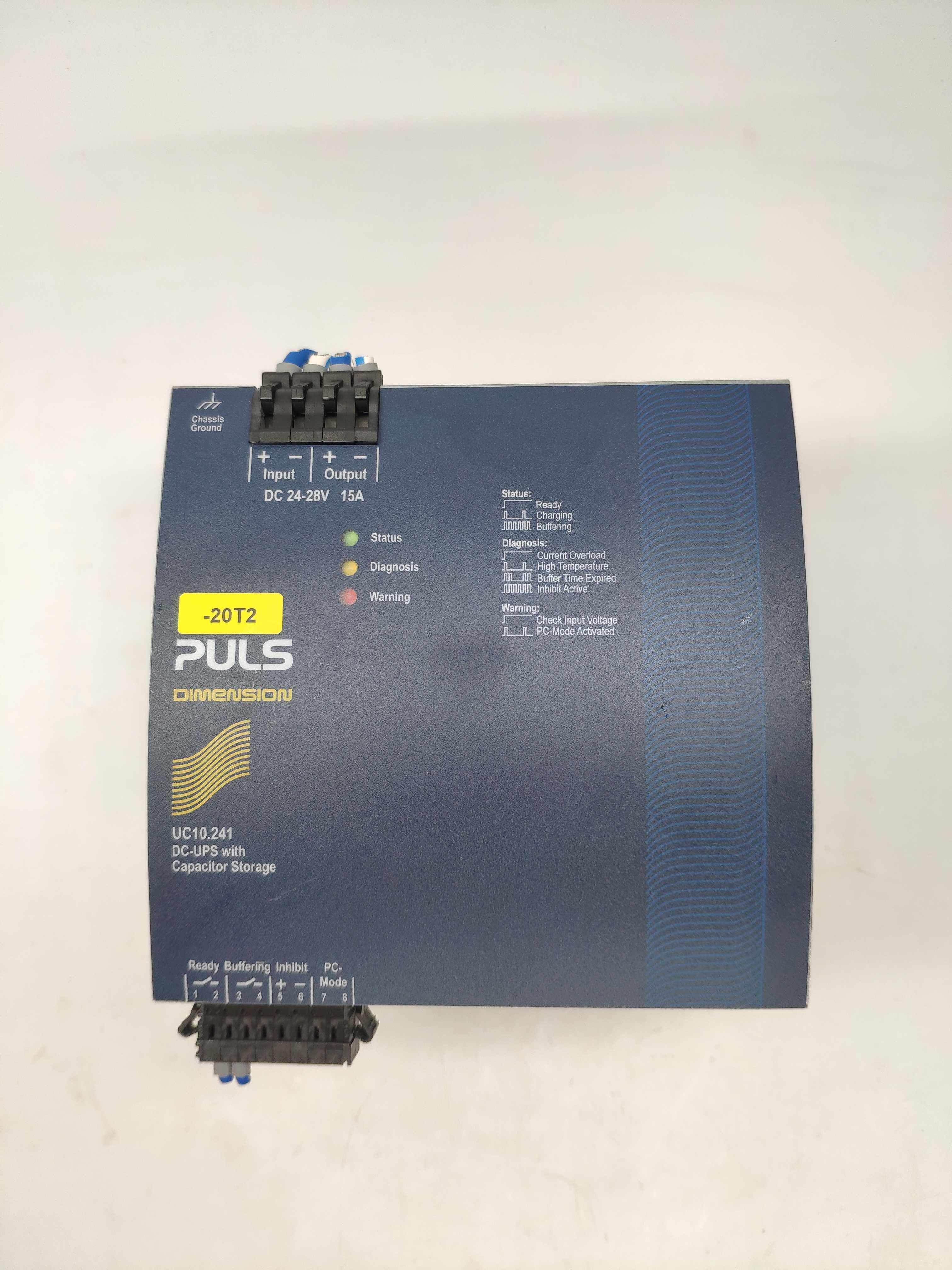 德国puls/普尔世 导轨式电源uc10.241 24vdc 15a 360w 6kws