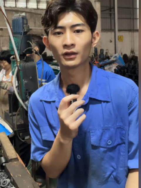夏季短袖工作服佛山电翰同款张翰劳保服透气吸汗车间工衣薄款厂服