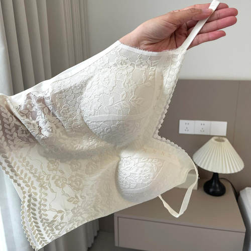 法式轻奢蕾丝吊带背心美背自带胸垫V领内衣夏季纯欲百搭白色内搭