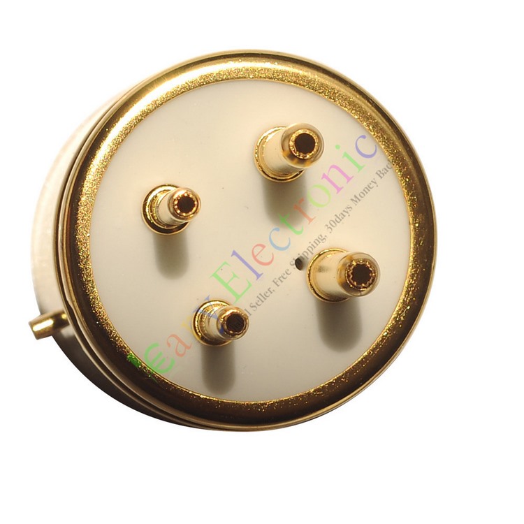 全新300B-GG管基管脚全镀金4脚电子管管座适用U4A 300B 811等