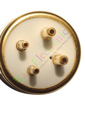 全新300B-GG管基管脚全镀金4脚电子管管座适用U4A 300B 811等