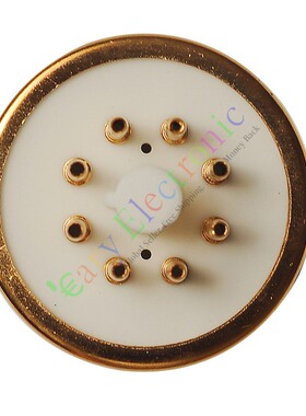 全新8脚电子管座音响DIY配件搭棚用KT88-GG全镀金HIFI电子管座