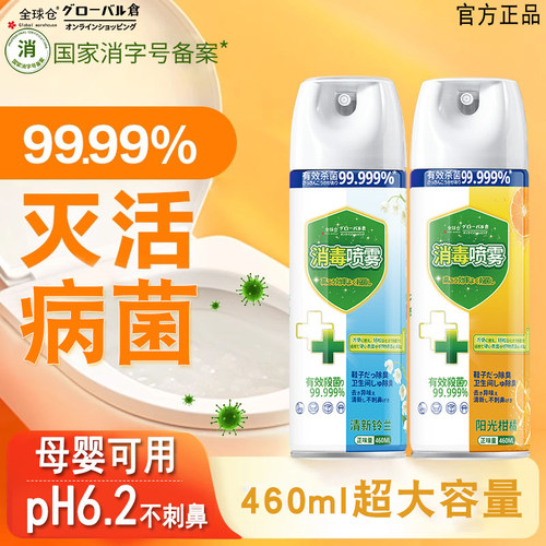 全球仓消毒喷雾灭杀病毒细菌