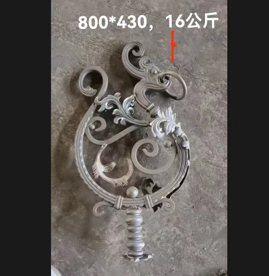 组合熟铁装饰锻打庭院阳台铁艺铁花铁花花焊接大门配件护栏