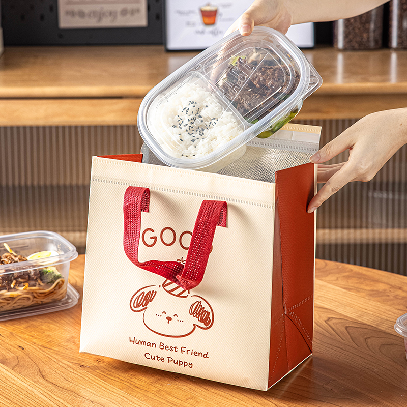 上班族带饭保温袋手提饭盒包午餐