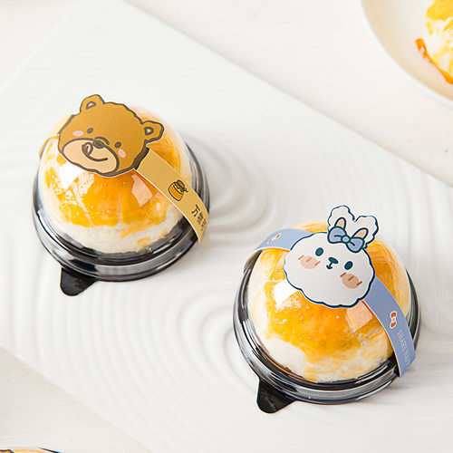 蛋黄酥包装盒卡扣冰皮流心封口