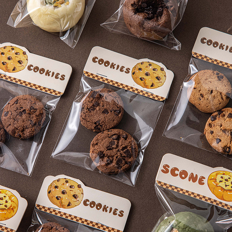 司康曲奇饼干包装袋卡头袋烘焙面包麻薯手工网红透明点心袋子加厚,厨房/烹饪用具,点心包装盒/包装袋,淘宝优惠券,粉丝福利购,淘宝优惠卷