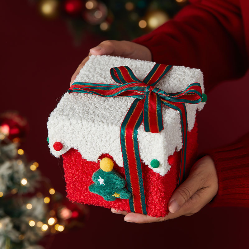 圣诞节礼物小礼盒礼品袋儿童的平安夜平安果苹果包装盒伴手礼送人