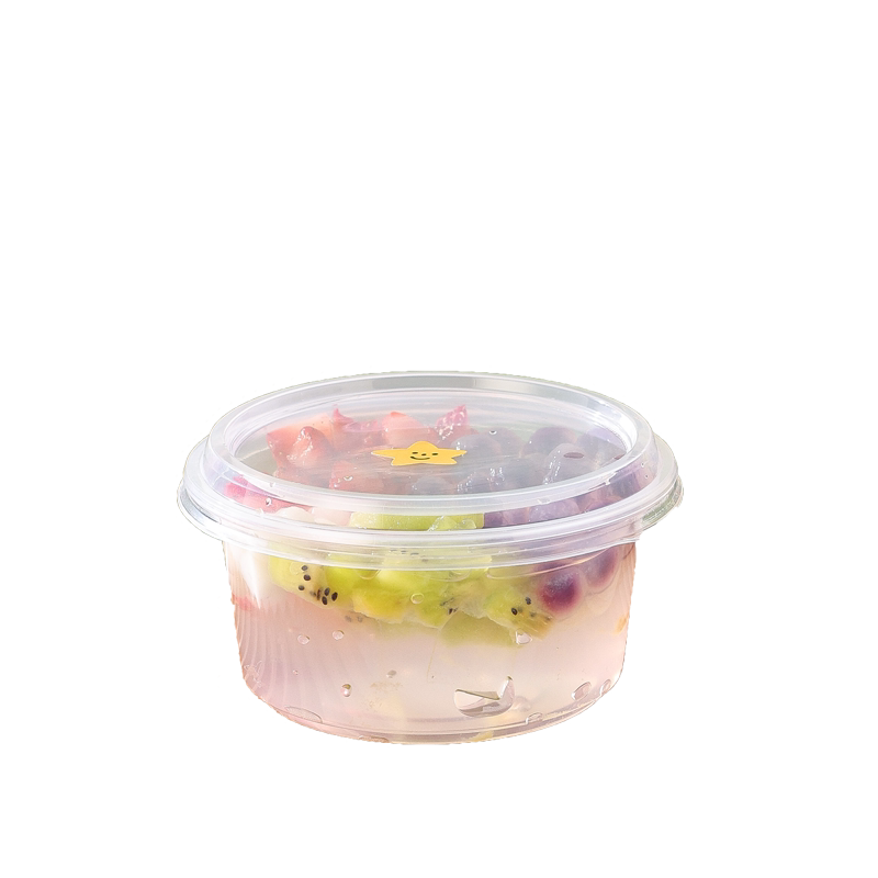 冰粉专用碗摆摊商用圆形打包盒