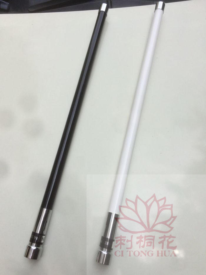 车载玻璃钢天线 对讲机车载电台通用 UV双段 粗壮 高增益棒子天线