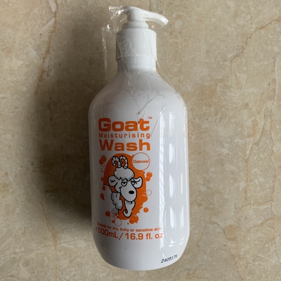 现货澳洲Goat Body Wash with Manuka Honey沐浴露500ml