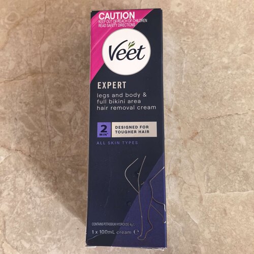 现货澳洲Veet Expert Hair Removal Cream脱毛膏100ml
